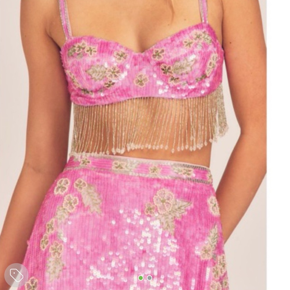 Loveshackfancy sequin set